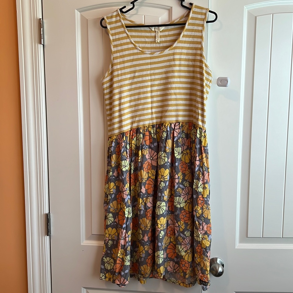 Women’s Matilda Jane floral and striped tank top dress